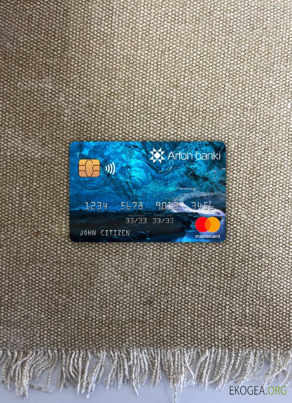 Islande Arion mastercard photolook recto